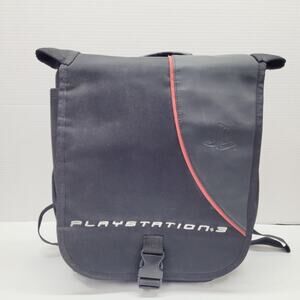 Official Sony Playstation 3 Backpack PS3 Storage Travel Bag padded Carrying Case